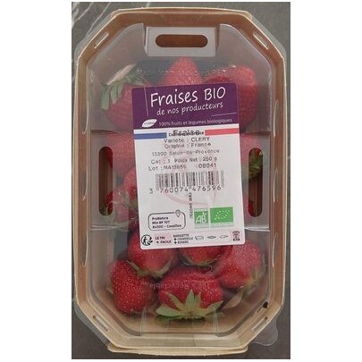 FRAISE 250G BIO