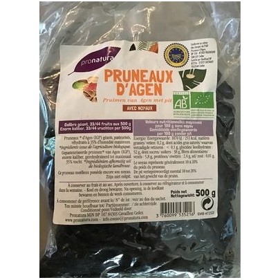 PRUNEAUX ENTIERS