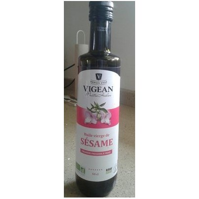 HUILE DE SESAME BIO 500 ML