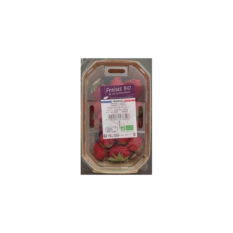 FRAISE 250G BIO FRAISE 250G BIO