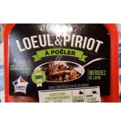 MERGUEZ DE LAPIN X4