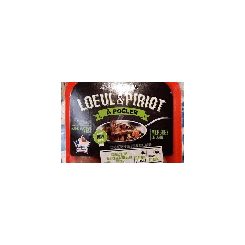 MERGUEZ DE LAPIN X4