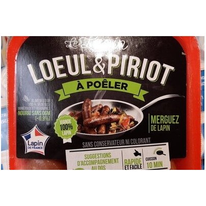 MERGUEZ DE LAPIN X4