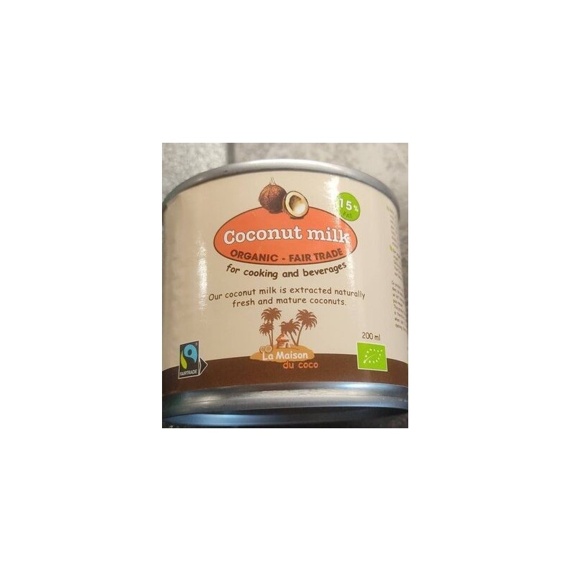 LAIT DE COCO 15% MG COMMERCE E LAIT DE COCO 15% MG COMMERCE E