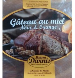 GATEAU AU MIEL NOIX ORANGE 380