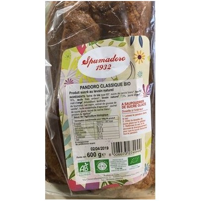 PANDORO BIO  600G