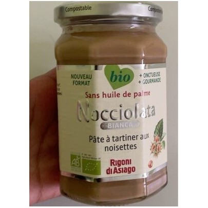 NOCCIOLATA BIANCA PATE A TARTI