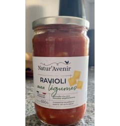 RAVIOLI AUX LEGUMES BIO 650G