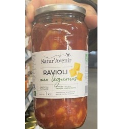 RAVIOLI AUX LEGUMES BIO 1 KG
