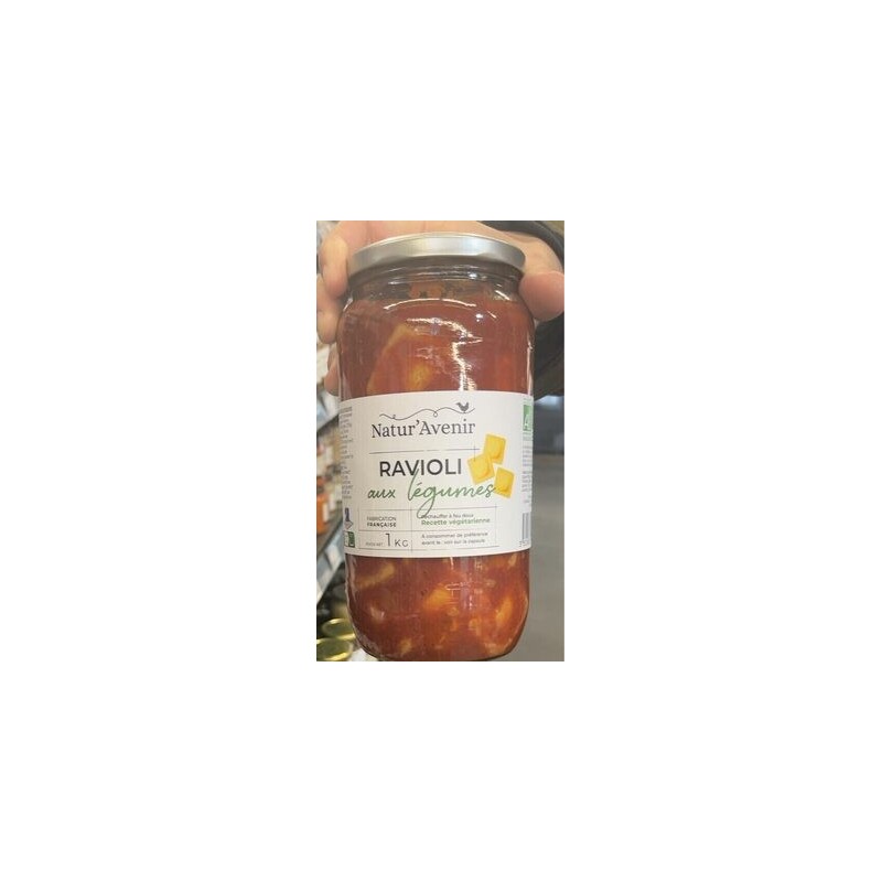 RAVIOLI AUX LEGUMES BIO 1 KG