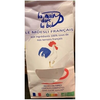 MUESLI FRANCAIS BIO 300 G