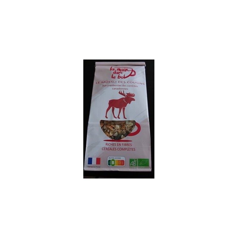 MUESLI DES COUSINS BIO 300 G MUESLI DES COUSINS BIO 300 G