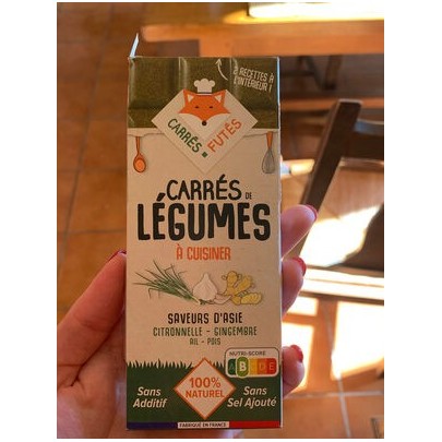 CARRES FUTES SAVEURS D ASIE