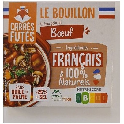CARRES FUTES VEGETARIEN GOUT B