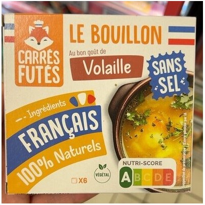 CARRES FUTES GOUT VOLAILLE SAN