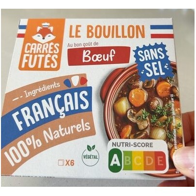 CARRES FUTES GOUT BOEUF SANS