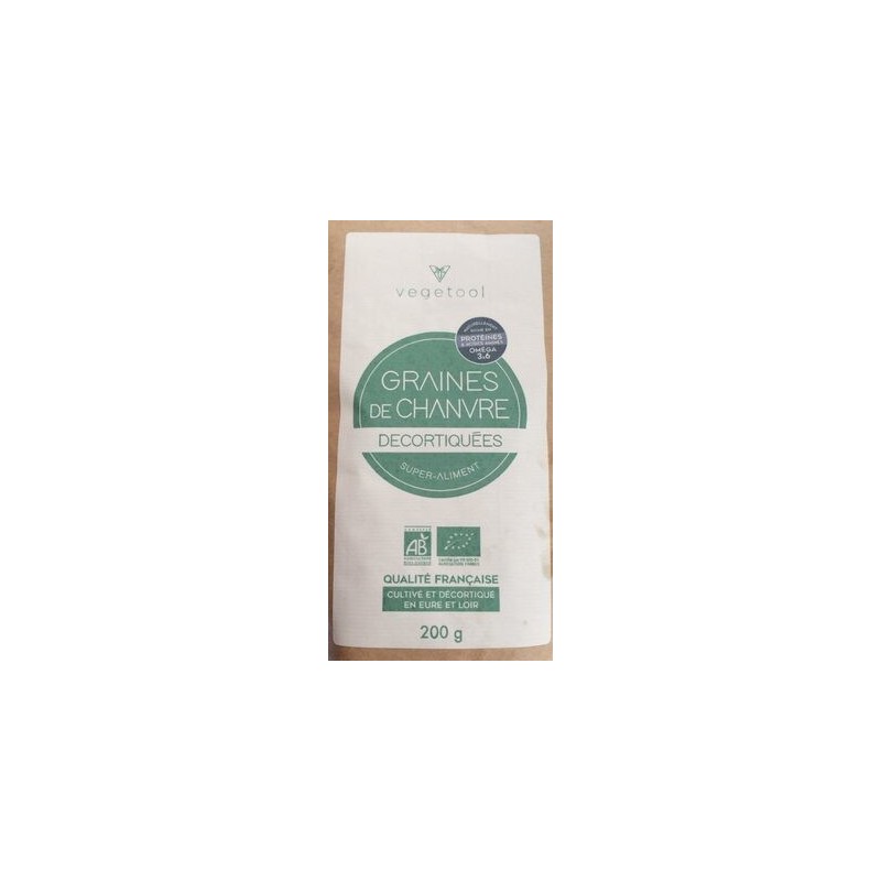 GRAINES DE CHANVRE 250 G GRAINES DE CHANVRE 250 G