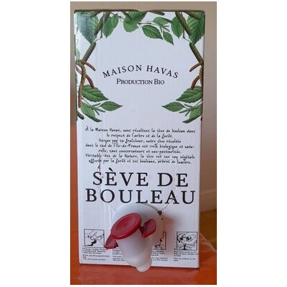 SEVE DE BOULEAU PURE BIB 2 L