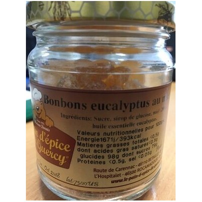 BONBON EUCALYPTUS AU MIEL