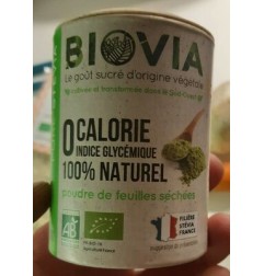 BIOVIA - POUDRE STEVIA SUCRANT