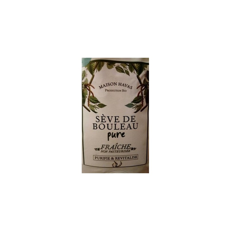 SEVE DE BOULEAU PURE BIB 3 L SEVE DE BOULEAU PURE BIB 3 L