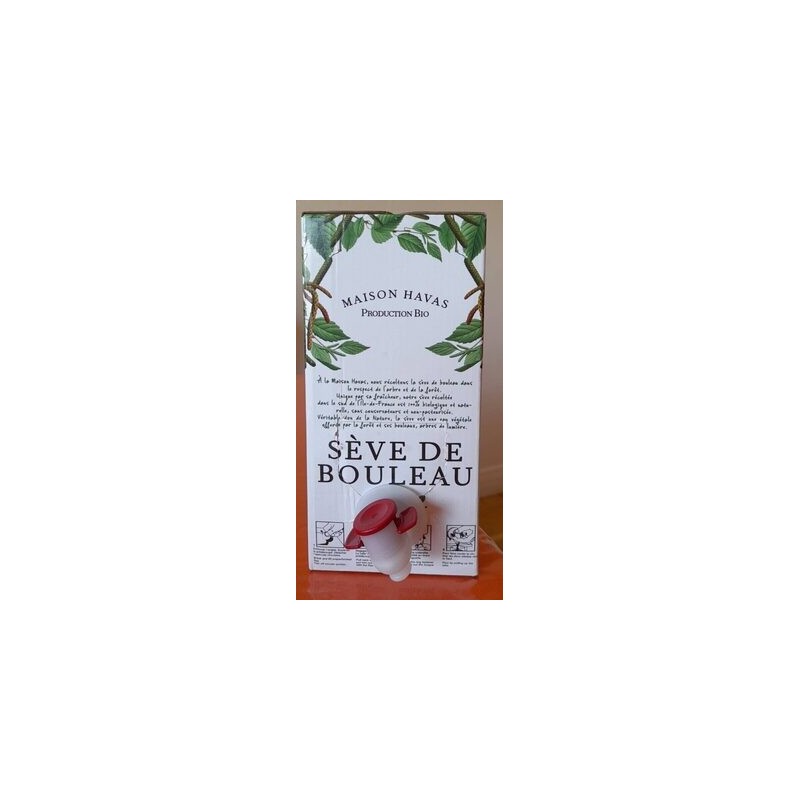 SEVE DE BOULEAU PURE BIB 2 L