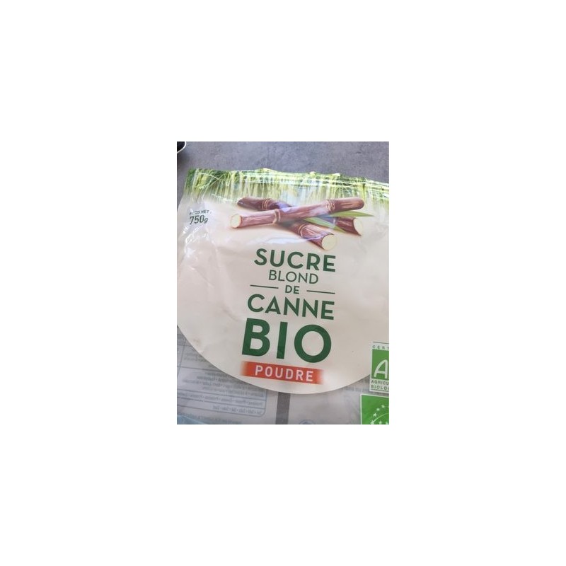 SUCRE DE CANNNE BLOND POUDRE