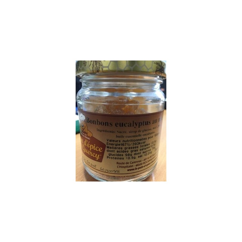 BONBON EUCALYPTUS AU MIEL BONBON EUCALYPTUS AU MIEL