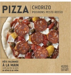 PIZZA POIVRON CHORIZO 420 G