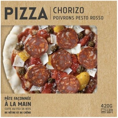 PIZZA POIVRON CHORIZO 420 G