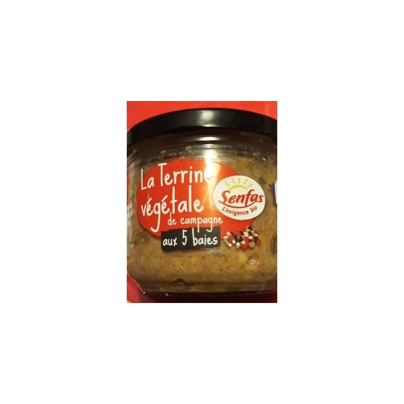 TERRINE VEGETALE 5 BAIES TERRINE VEGETALE 5 BAIES