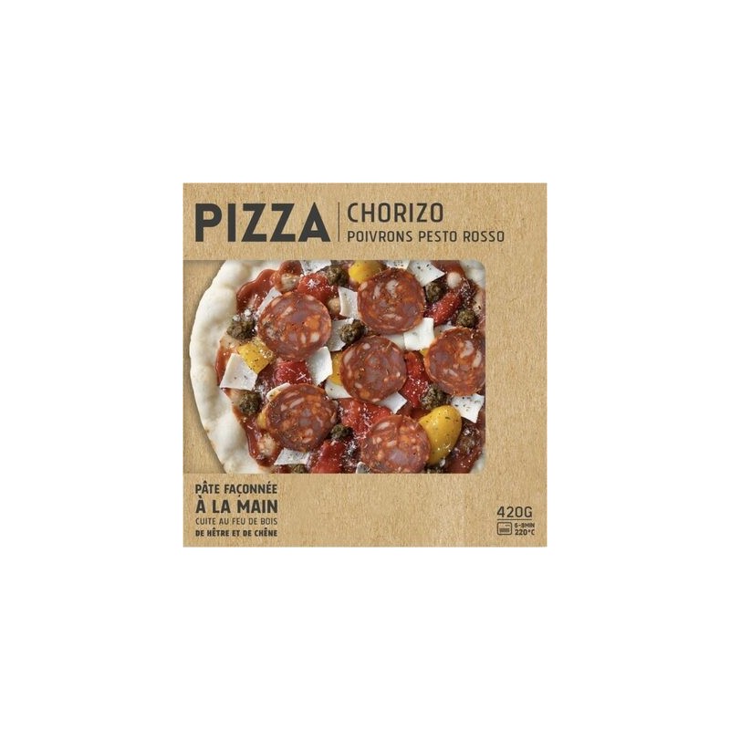 PIZZA POIVRON CHORIZO 420 G