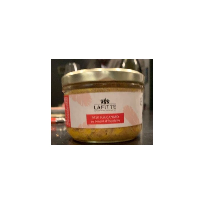 PATE PUR CANARD PIMENT ESPELET