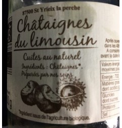 CHATAIGNES CUITES 200G