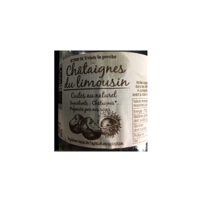 CHATAIGNES CUITES 200G