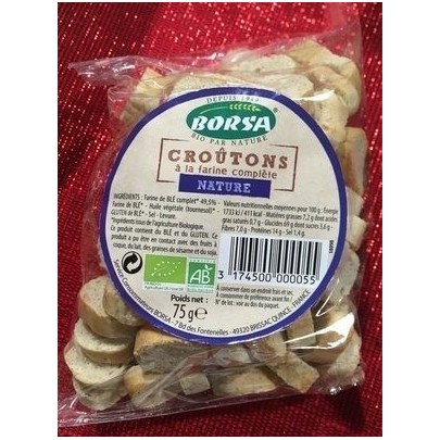 CROUTONS COMPLETS NATURES 75G