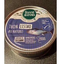 THON LISTAO AU NATUREL  160G
