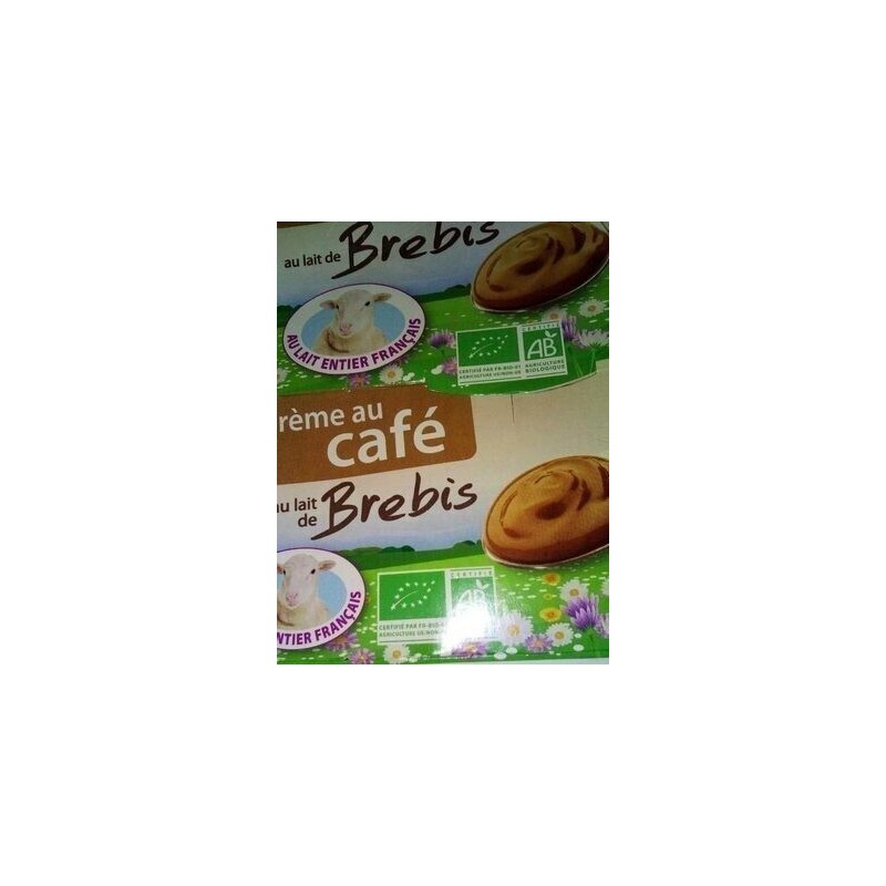 CREME CAFE AU LAIT DE BREBIS 2 CREME CAFE AU LAIT DE BREBIS 2