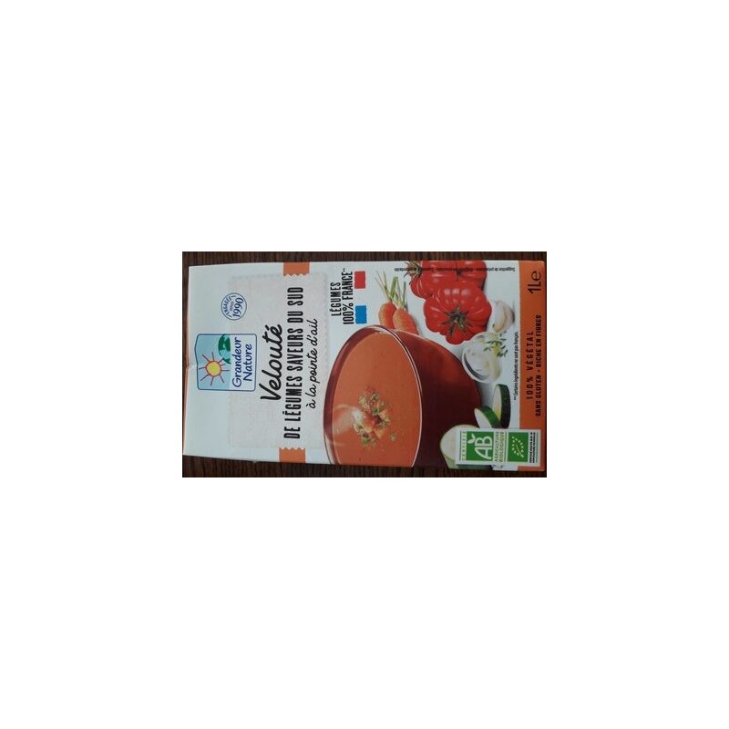 VELOUTE DE LEGUMES SAVEUR DU S VELOUTE DE LEGUMES SAVEUR DU S