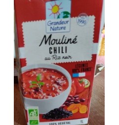 MOULINE DE LEGUMES, RIZ NOIR A