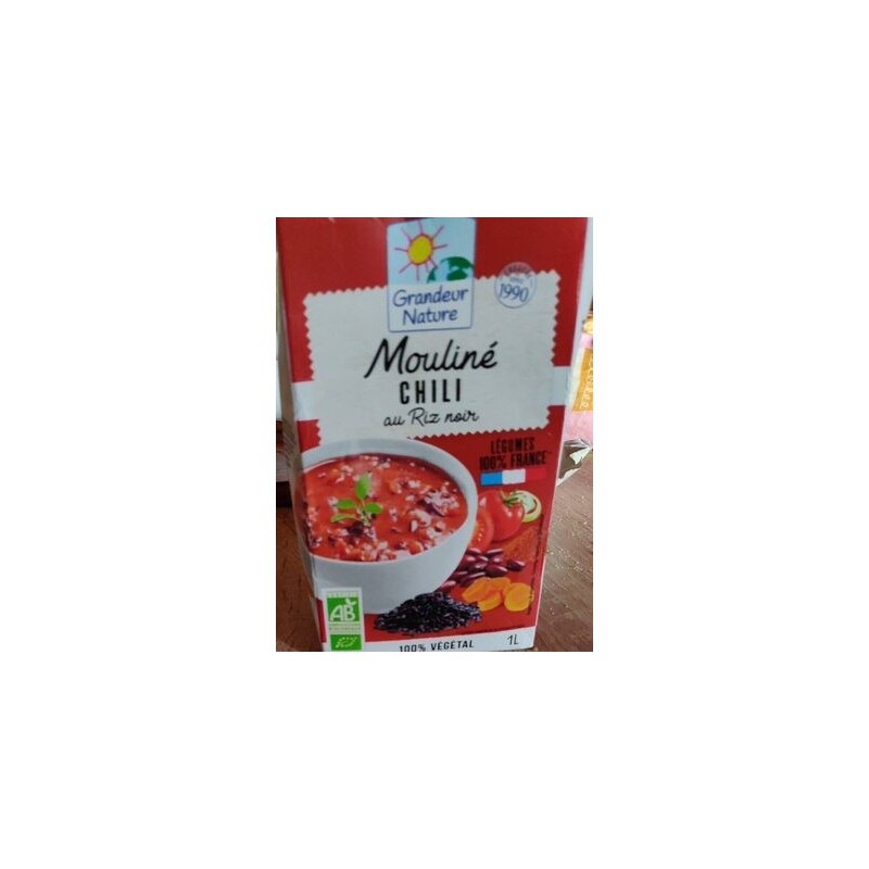 MOULINE DE LEGUMES, RIZ NOIR A
