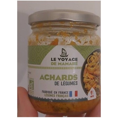 ACHARDS DE LEGUMES BIO 170G
