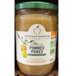 COMPOTE POMME POIRE  630 G