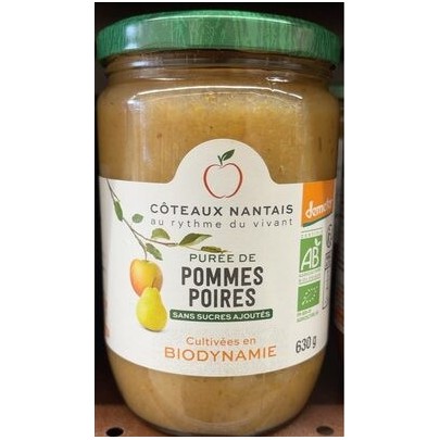 COMPOTE POMME POIRE  630 G