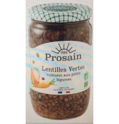 LENTILLES VERTES 660G AUX PETI