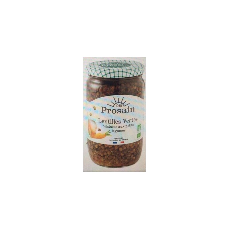 LENTILLES VERTES 660G AUX PETI LENTILLES VERTES 660G AUX PETI