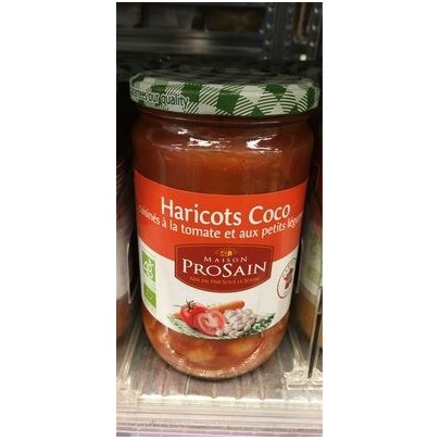 HARICOTS COCO CUISINES A LA TO