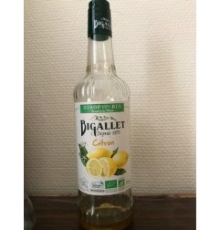 SIROP CITRON BIO 70CL
