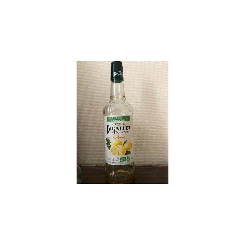 SIROP CITRON BIO 70CL SIROP CITRON BIO 70CL