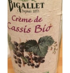 CREME DE CASSIS 15  BIO 50CL